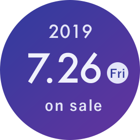 2019.7.26(fri) on sale!